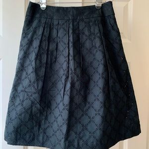 LOFT full eyelet skirt